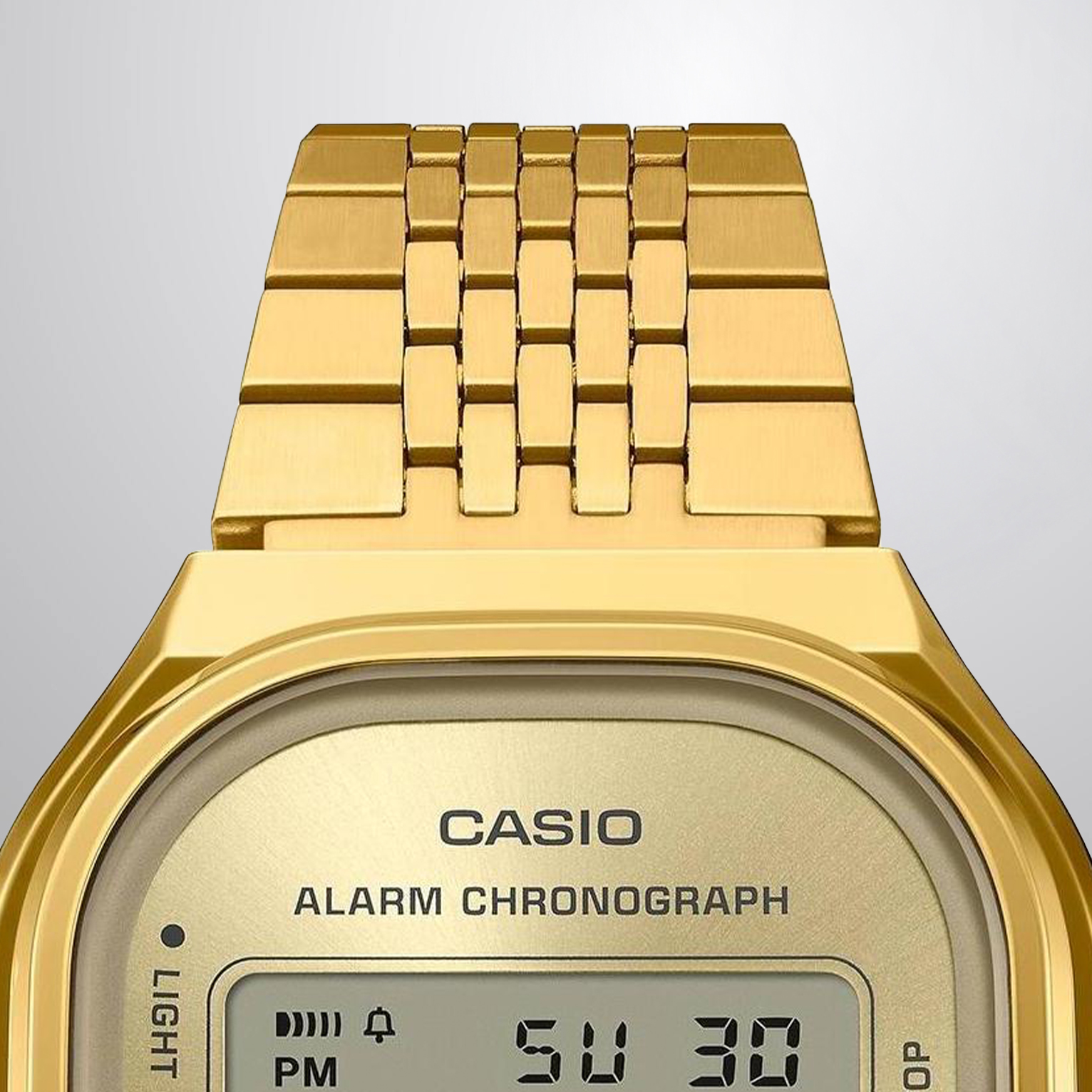 Pozłacana bransoleta zegarka Casio Vintage A14OWE