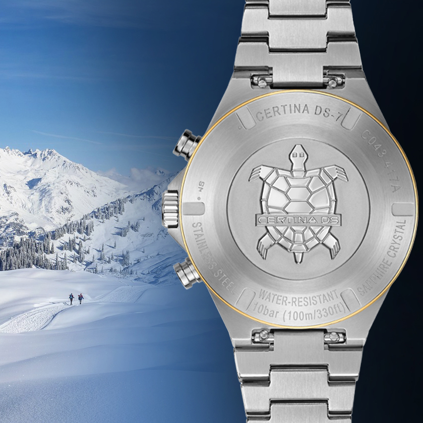 dekielek zegarka certina C043.417.22.031.00 ds-7 chronograph