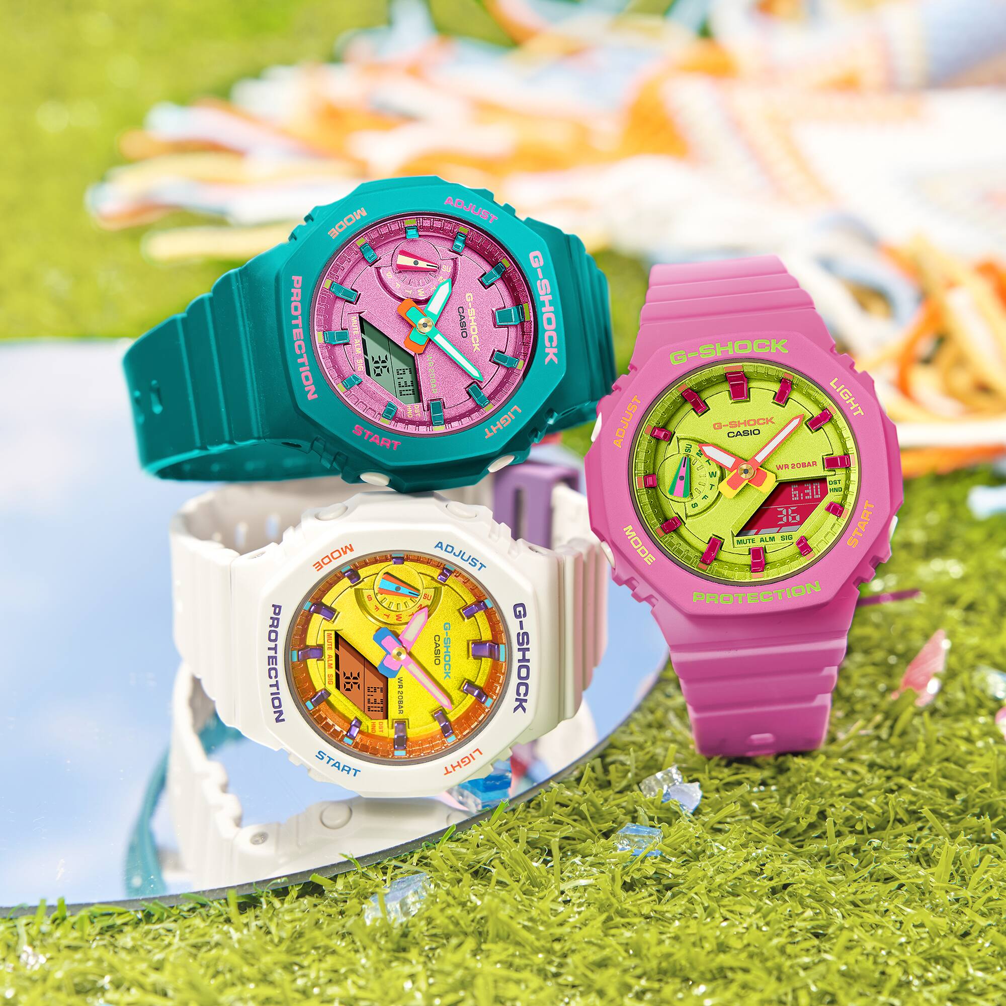 G-SHOCK GMA-S2100BS-4AER zegarek sportowy G-SHOCK S-Series