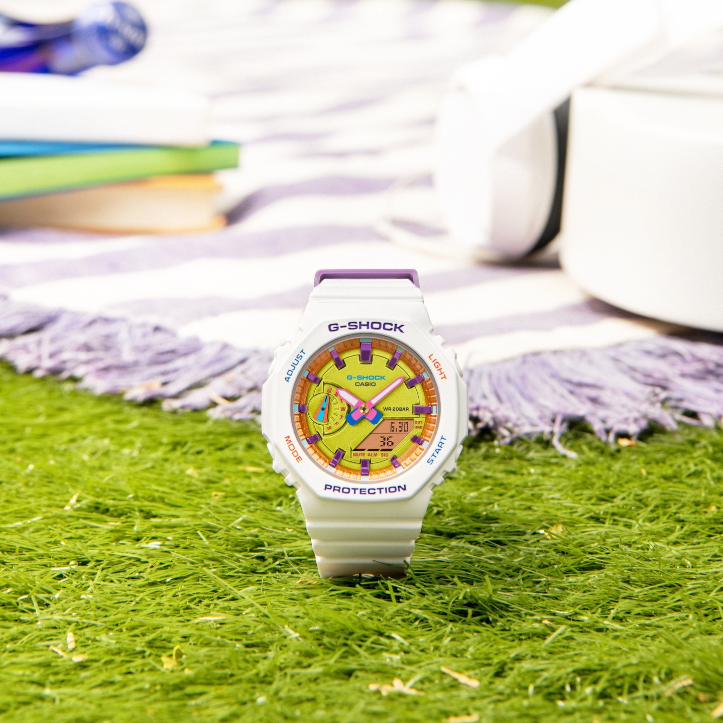 Zegarek G-SHOCK  GMA-S2100BS-7A2ER w  kolorze damski 