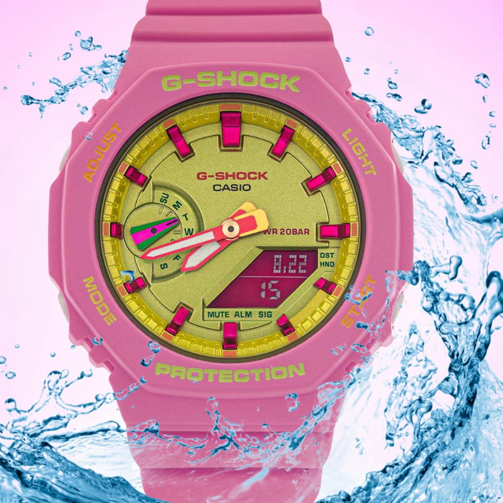 Wodoszczelność zegarka Casio G-Shock GMA-S2100BS-4A2ER