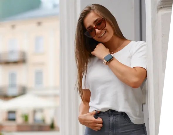 Sterowanie muzyką w telefonie i zdalny aparat dla zegarka Garett 5904238483572