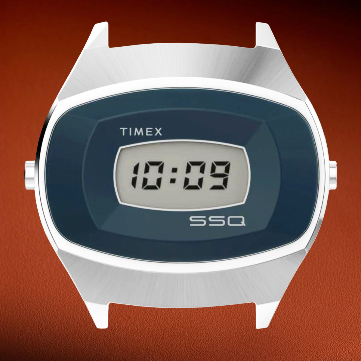 Tarcza z cyfrowym wyświetlaczem w zegarku Timex SSQ TW2Y06100