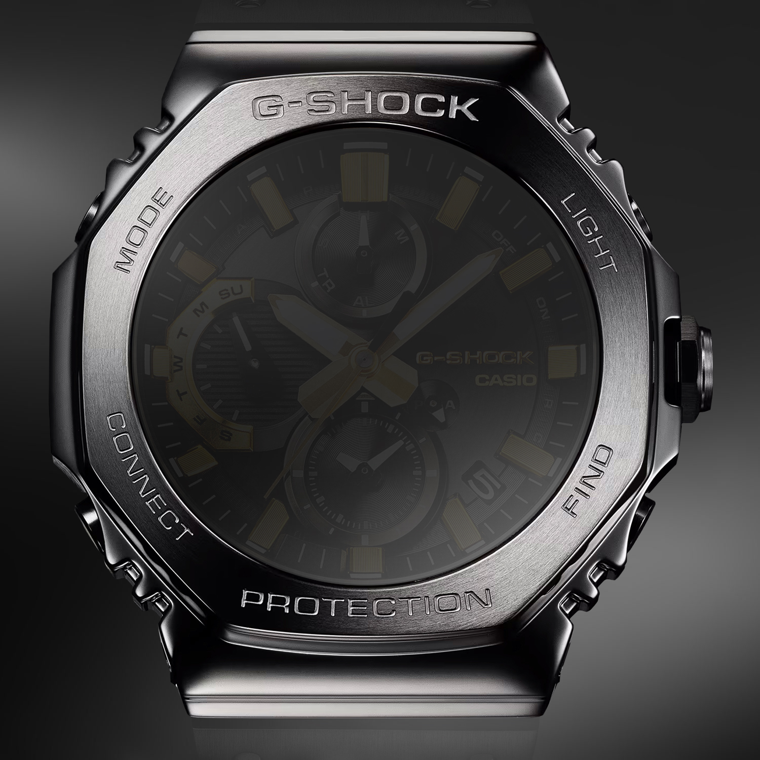 Koperta Full Black zegarka G-SHOCK Casio Full Metal GMC-B2100ZE-1AER