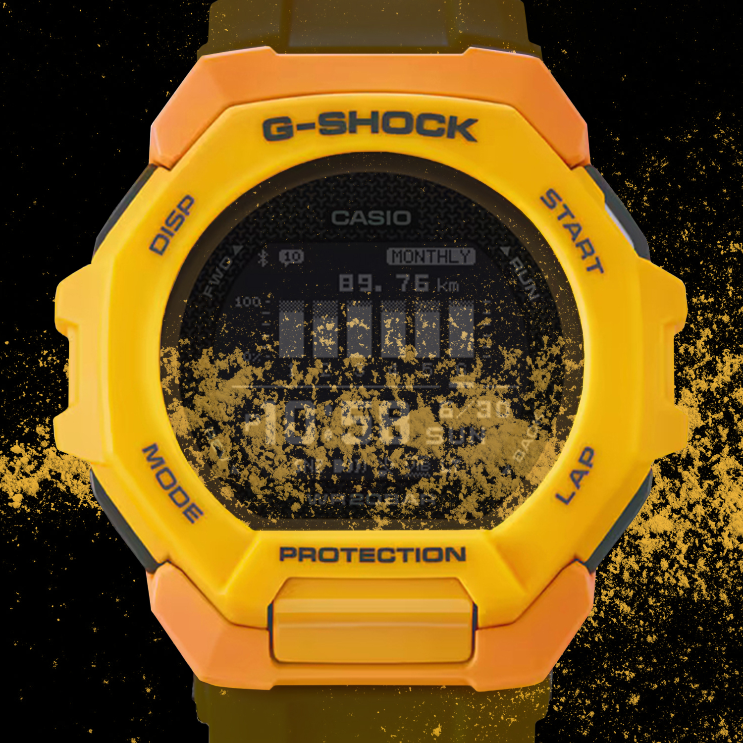 Zegarek G-SHOCK Casio G-SQUAD BLUETOOTH SYNC STEP TRACKER GBD-300-9ER koperta