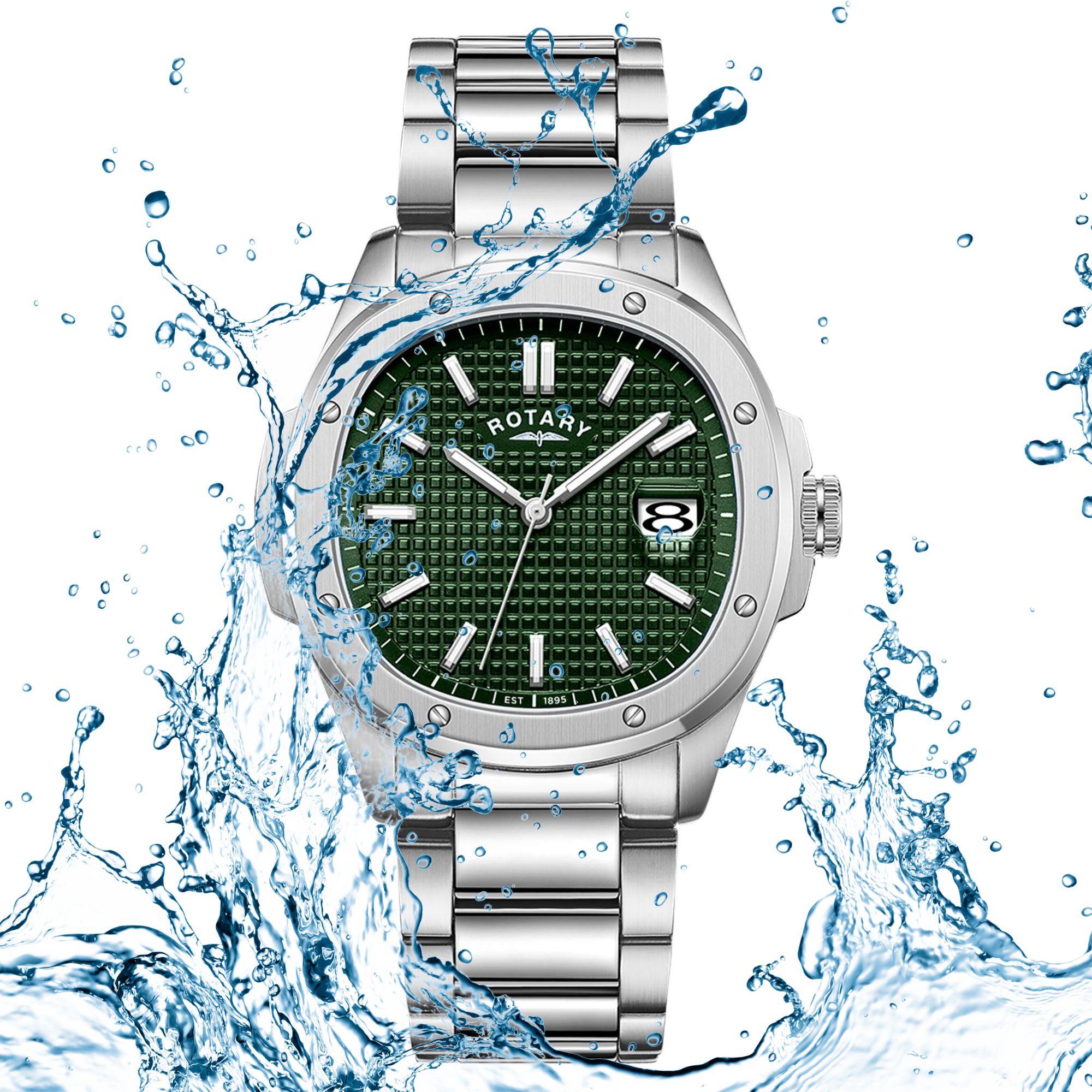 Koperta zegarka Rotary GB05575/24 z wodoszczelnością 100 m