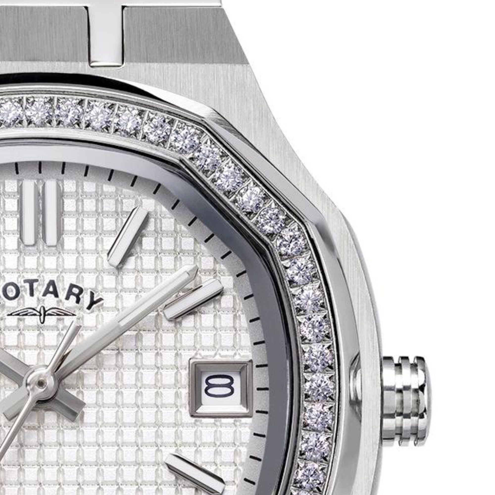 Kryształkowy bezel zegarka Rotary RLB10013/01