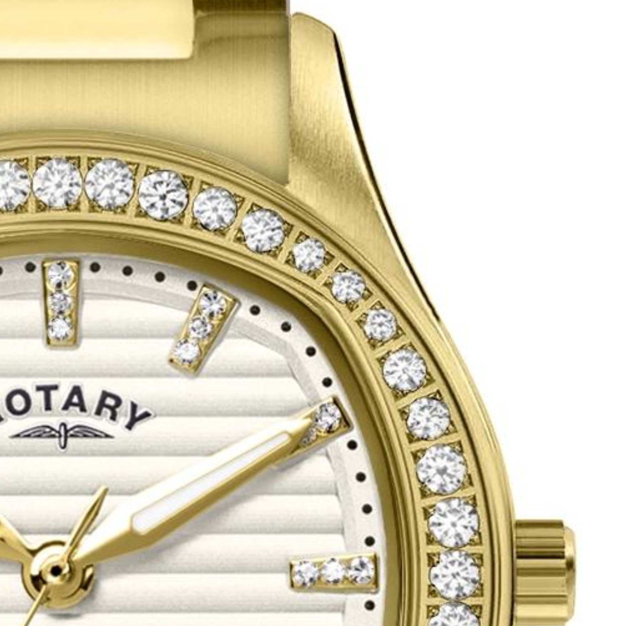 Kryształkowy bezel zegarka Rotary RLB10018/01