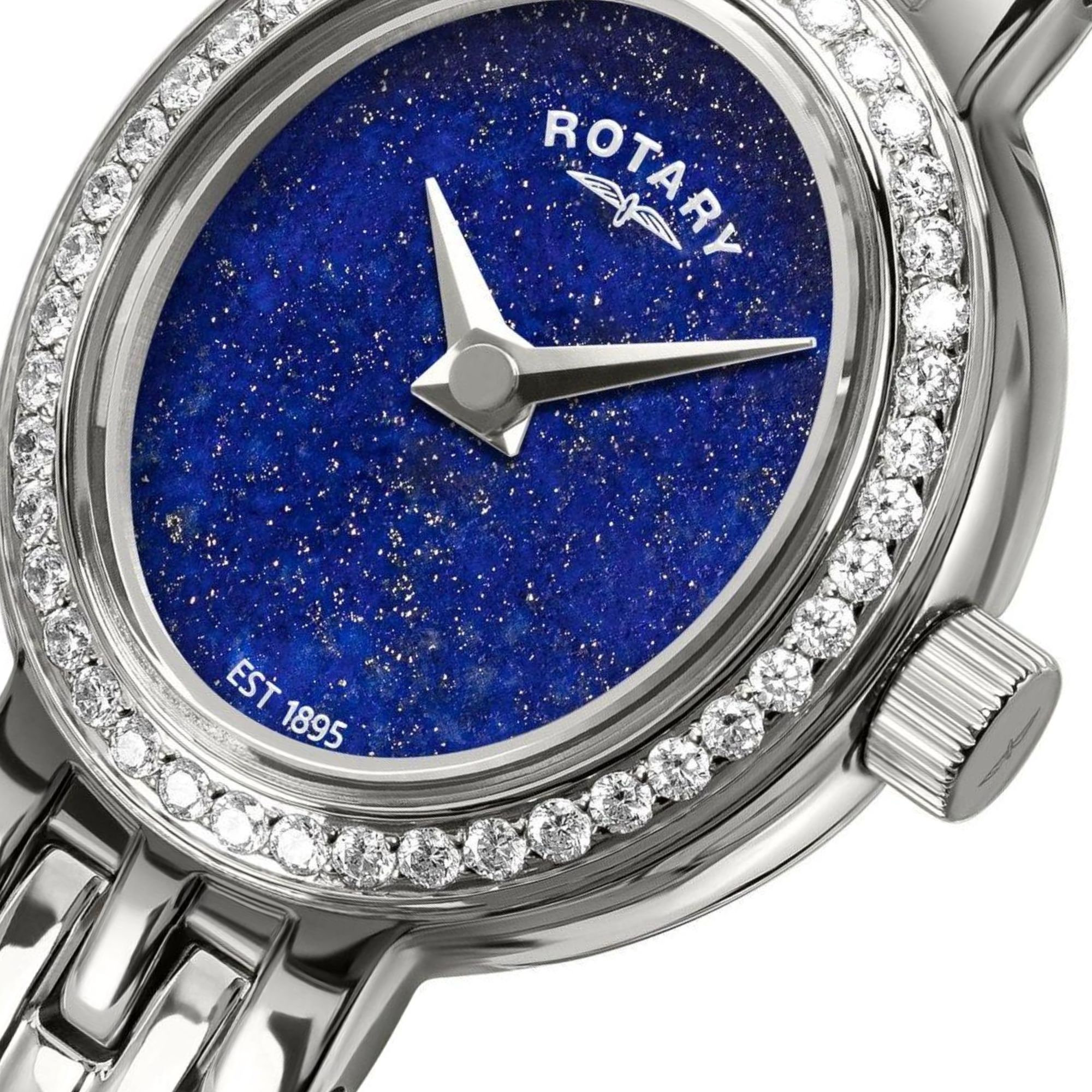 Kryształkowy bezel zegarka Rotary RLB10059/24