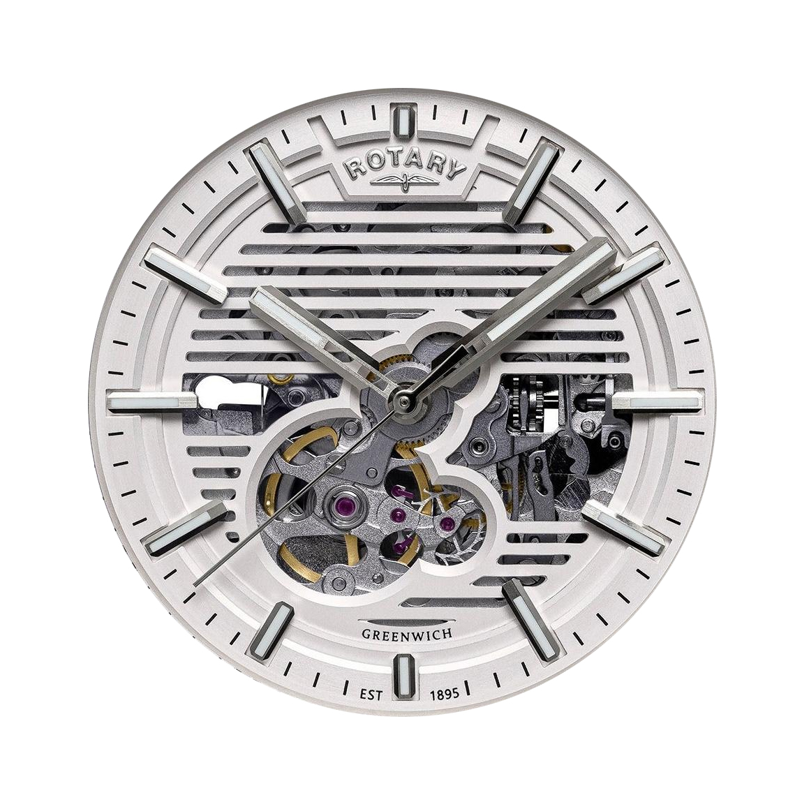 Lamelowa tarcza zegarka Rotary Greenwich GT1 RGB10073/01