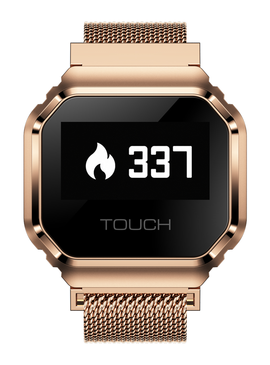 Licznik kalorii w smartwatchu damskim Enter Ring