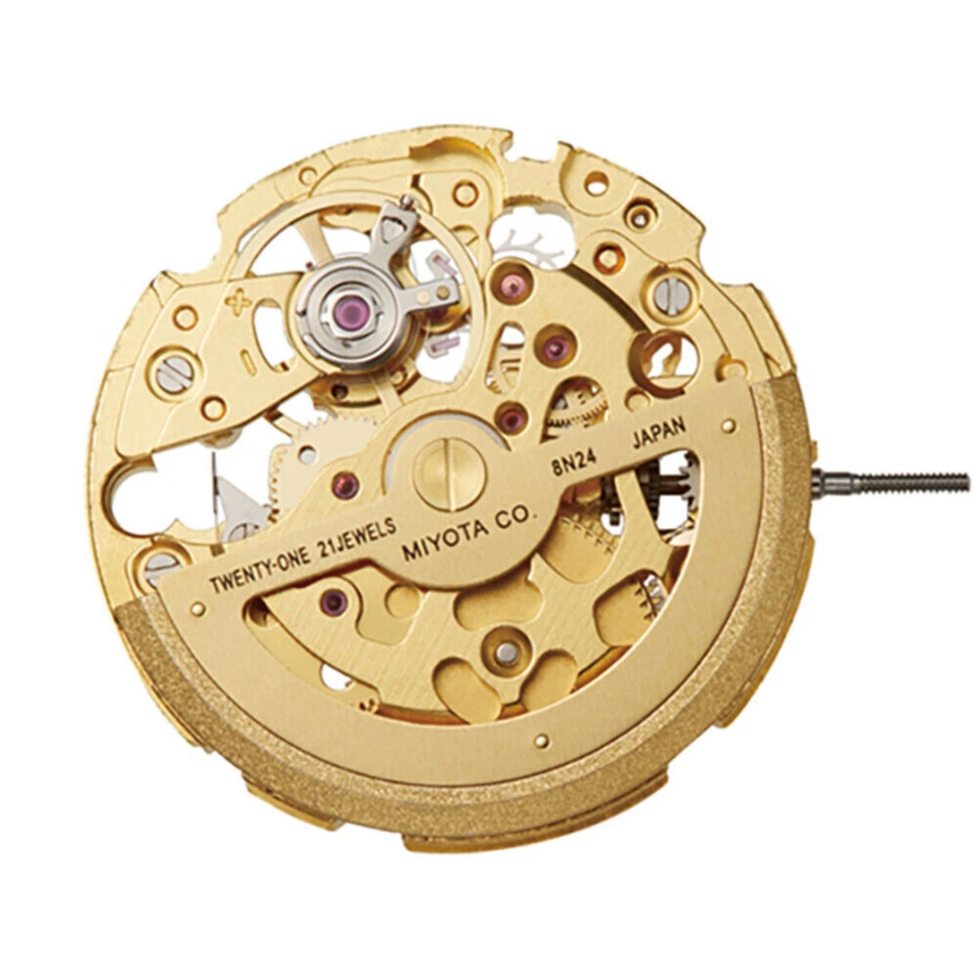 Mechanizm Miyota 8N24 zegarka Rotary Greenwich GT1 RGB10073/01