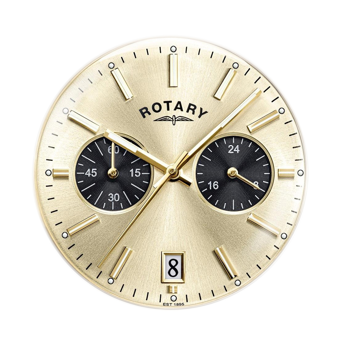 Mechanizm meca-quartz zegarka Rotary 1895 Chronograph RGS10068/03