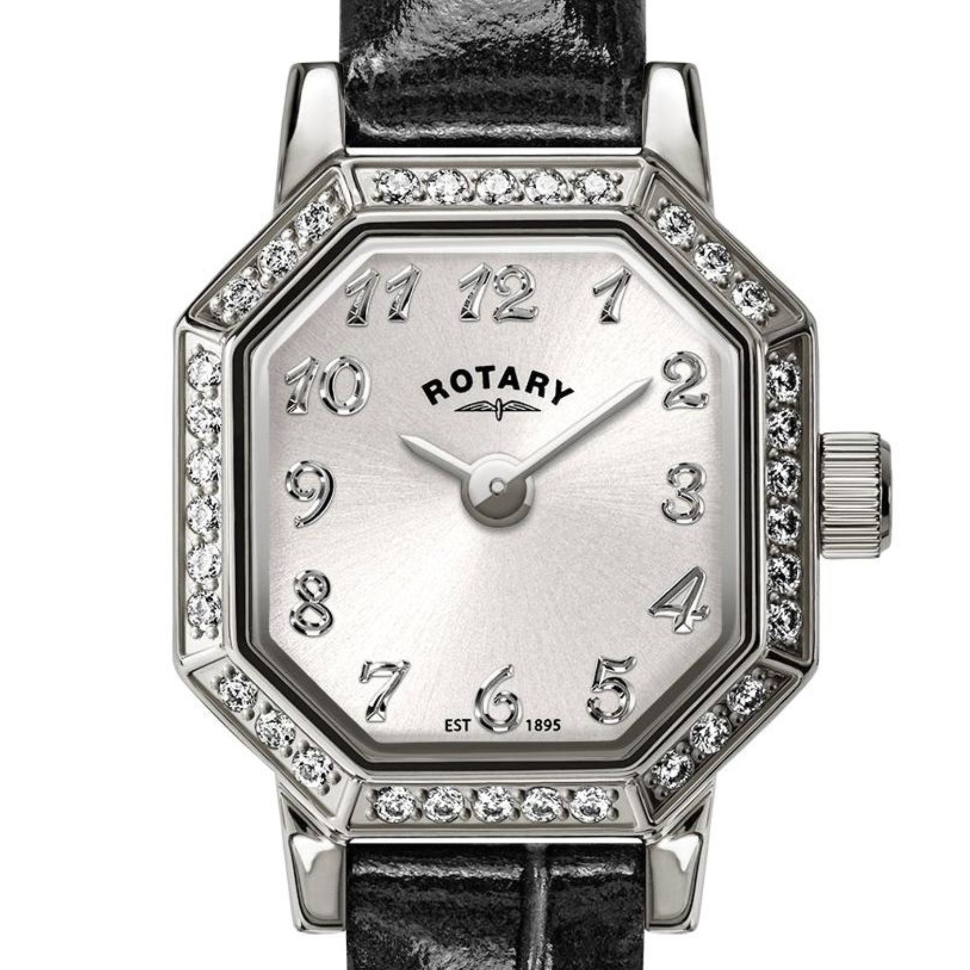 Ośmiokątna koperta zegarka Rotary RLS10057/05