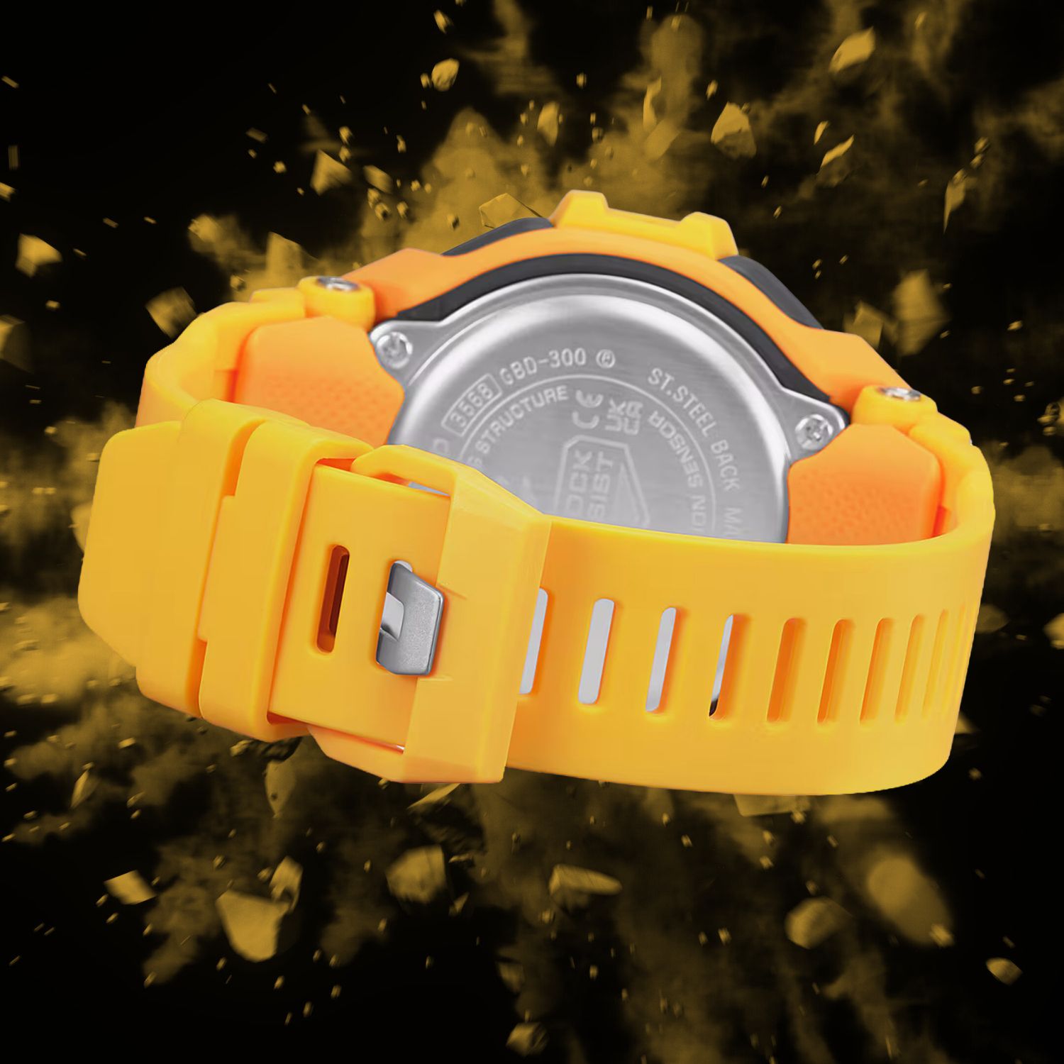 Zegarek G-SHOCK Casio G-SQUAD BLUETOOTH SYNC STEP TRACKER GBD-300-9ER pasek