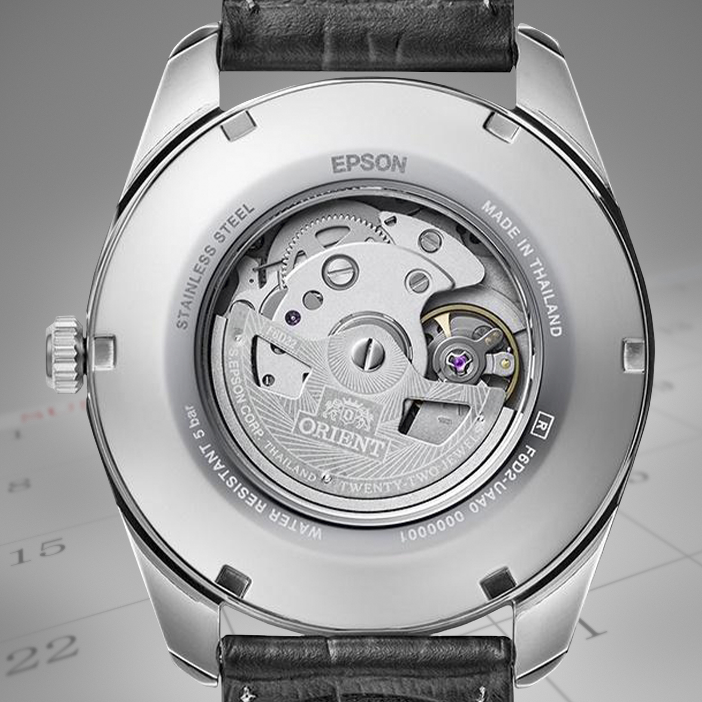 Mechanizm Zegarka Orient Contemporary MultiYear Calendar Poland RA-BA0008E3YBA012J0