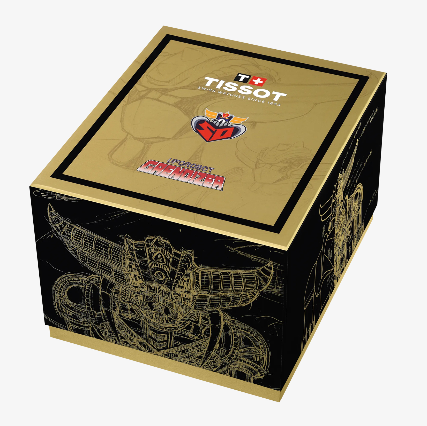 Pudełko do zegarka Tissot PRX UFO Robot Grendizer 50th Anniversary