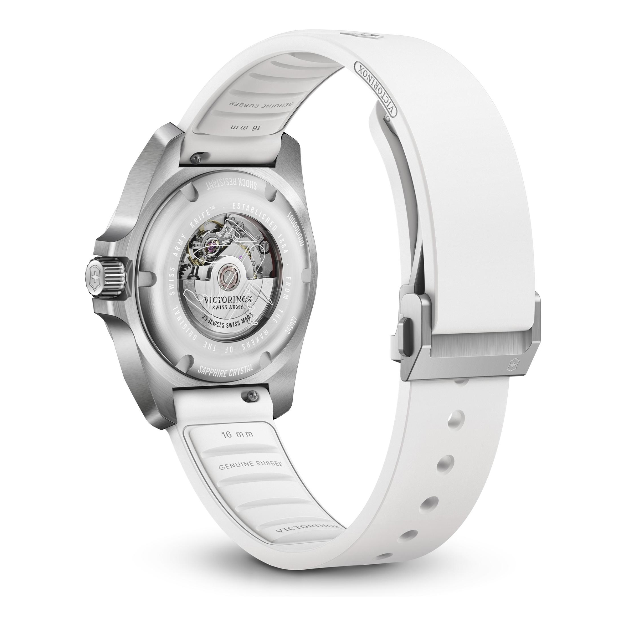 Silikonowy pasek zegarka Victorinox I.N.O.X. Small Automatic 32mm 242027