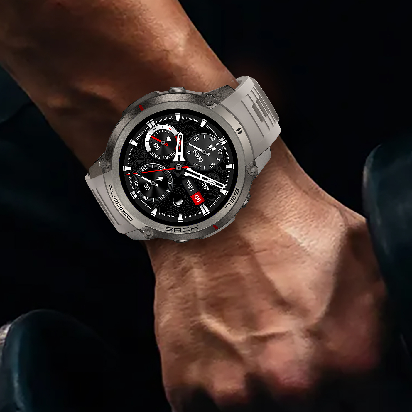 Smartwatch Enter Rugged na pasku