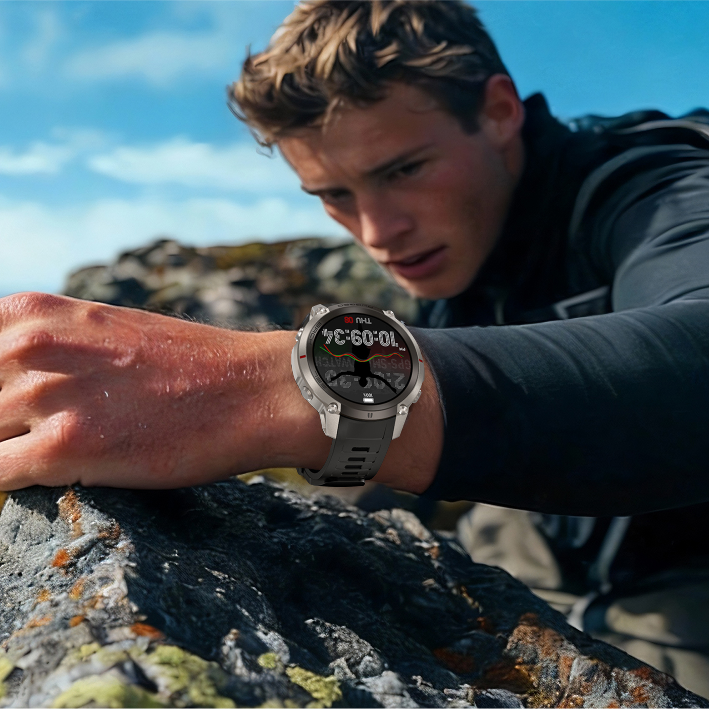 Smartwatch Enter Rugged z wytrzymałą baterią