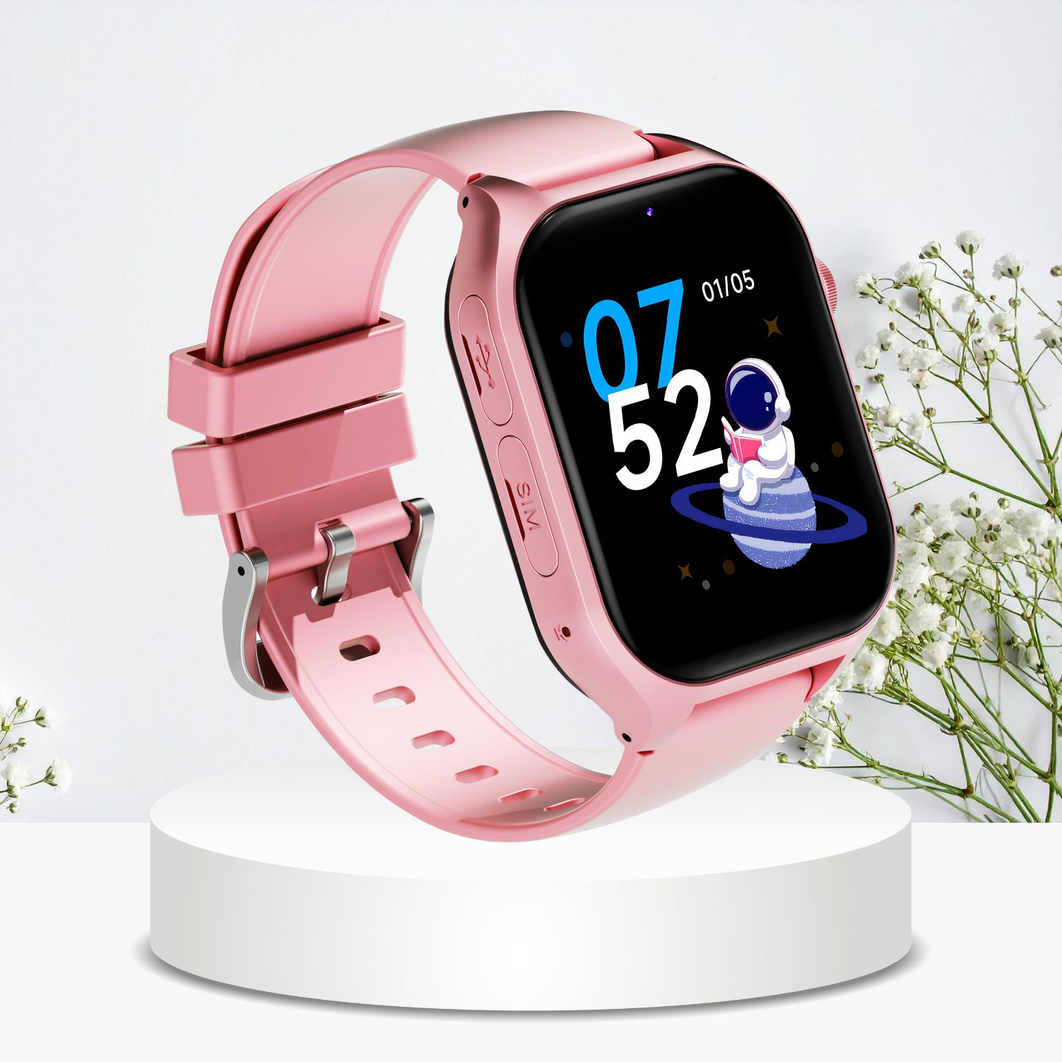 Smartwatch Enter SafeSteps na komunię dla dziewczynki