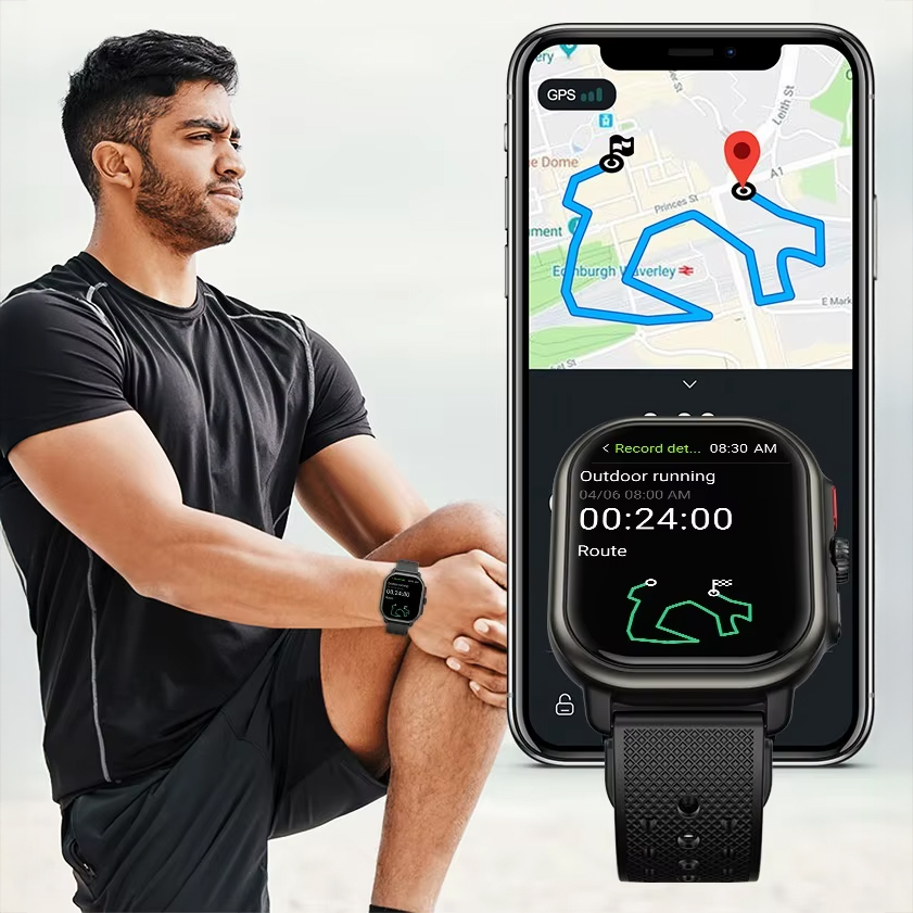 Smartwatch Hagen HB24 z funkcją GPS