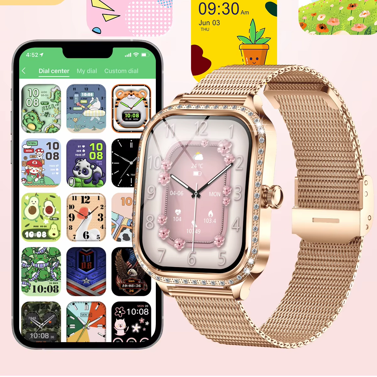 Smartwatch Hagen HB42 z personalizacją tarczy
