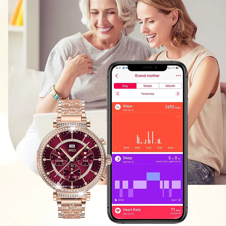 Aplikacja DeepFit w smartwatchu Hagen HB43