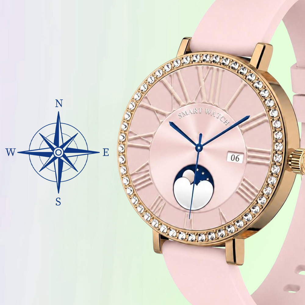 Smartwatch Hagen HB48 z kompasem