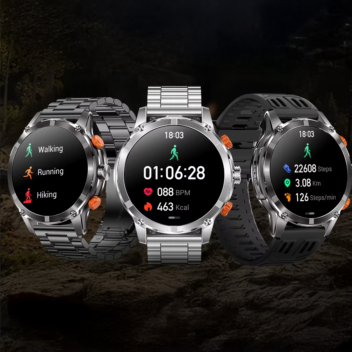 Smartwatch Hagen HB49 funkcje sportowe