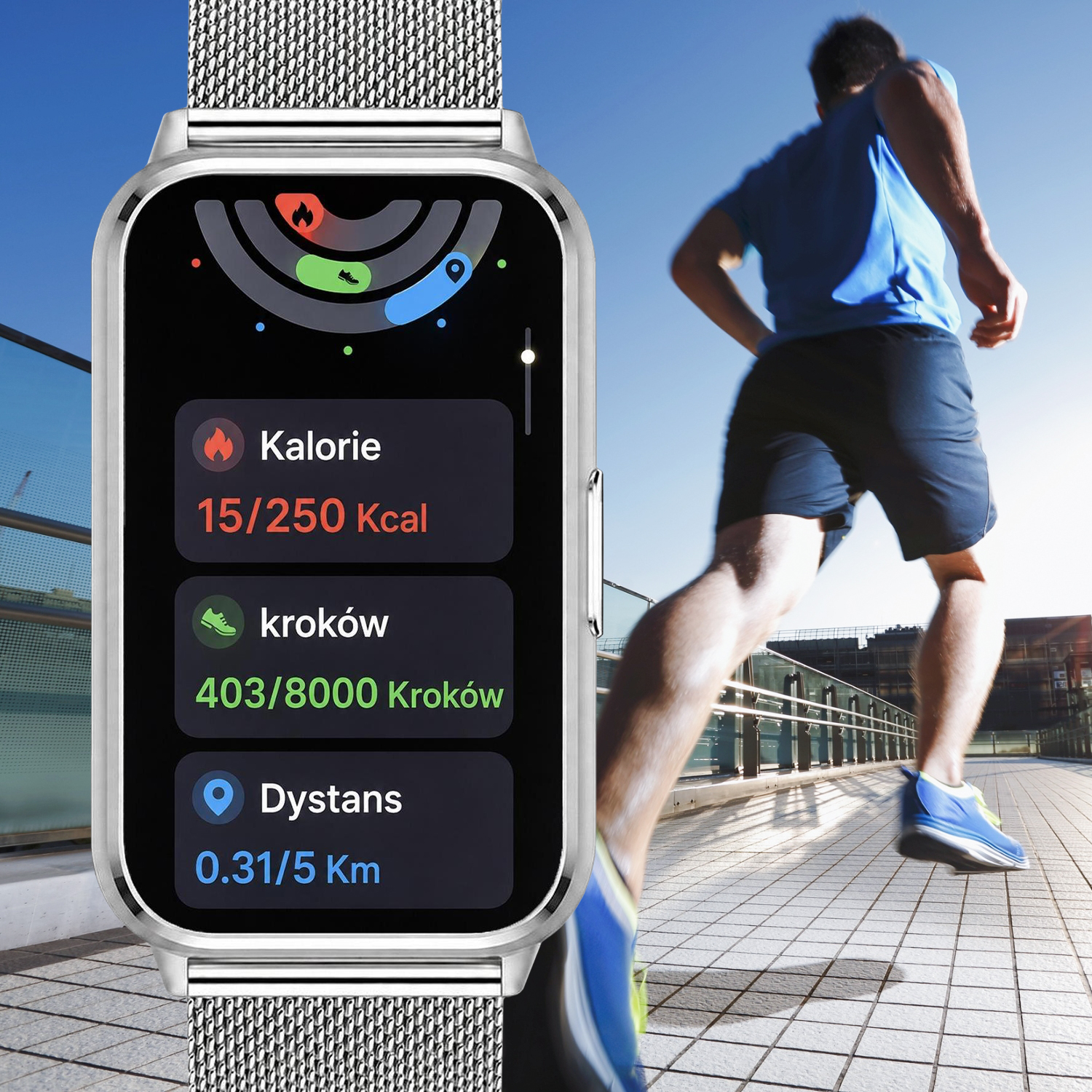 Smartwatch Hagen HB52 z funkcjami sportowymi