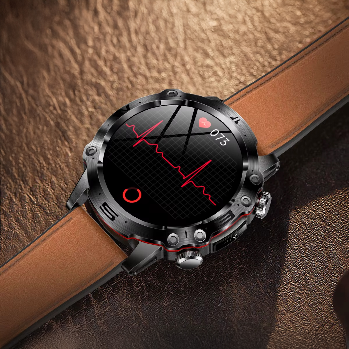 Smartwatch męski Hagen HB31 z monitorem tętna