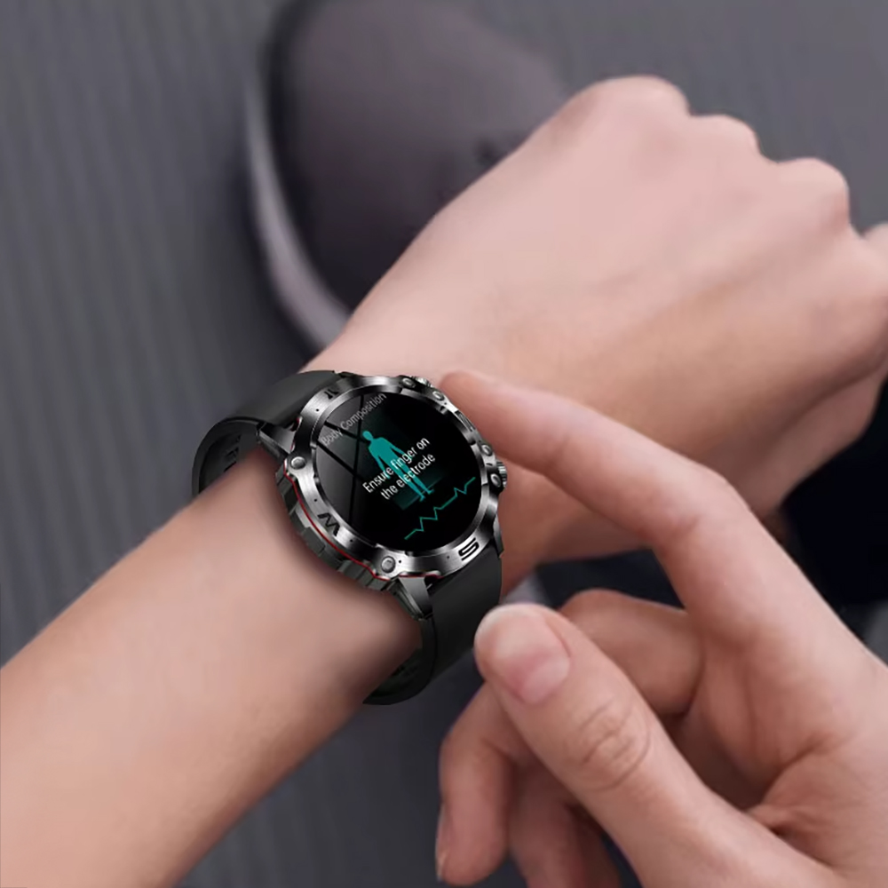 Smartwatch męski Hagen HB31 z pomiarami zdrowotnymi