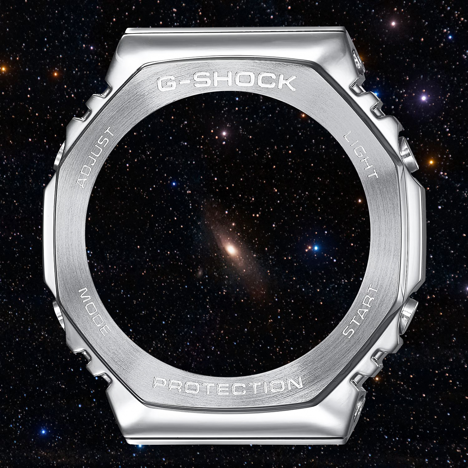 Stalowa koperta G-SHOCK Casio GM-2100-1AER-MAN