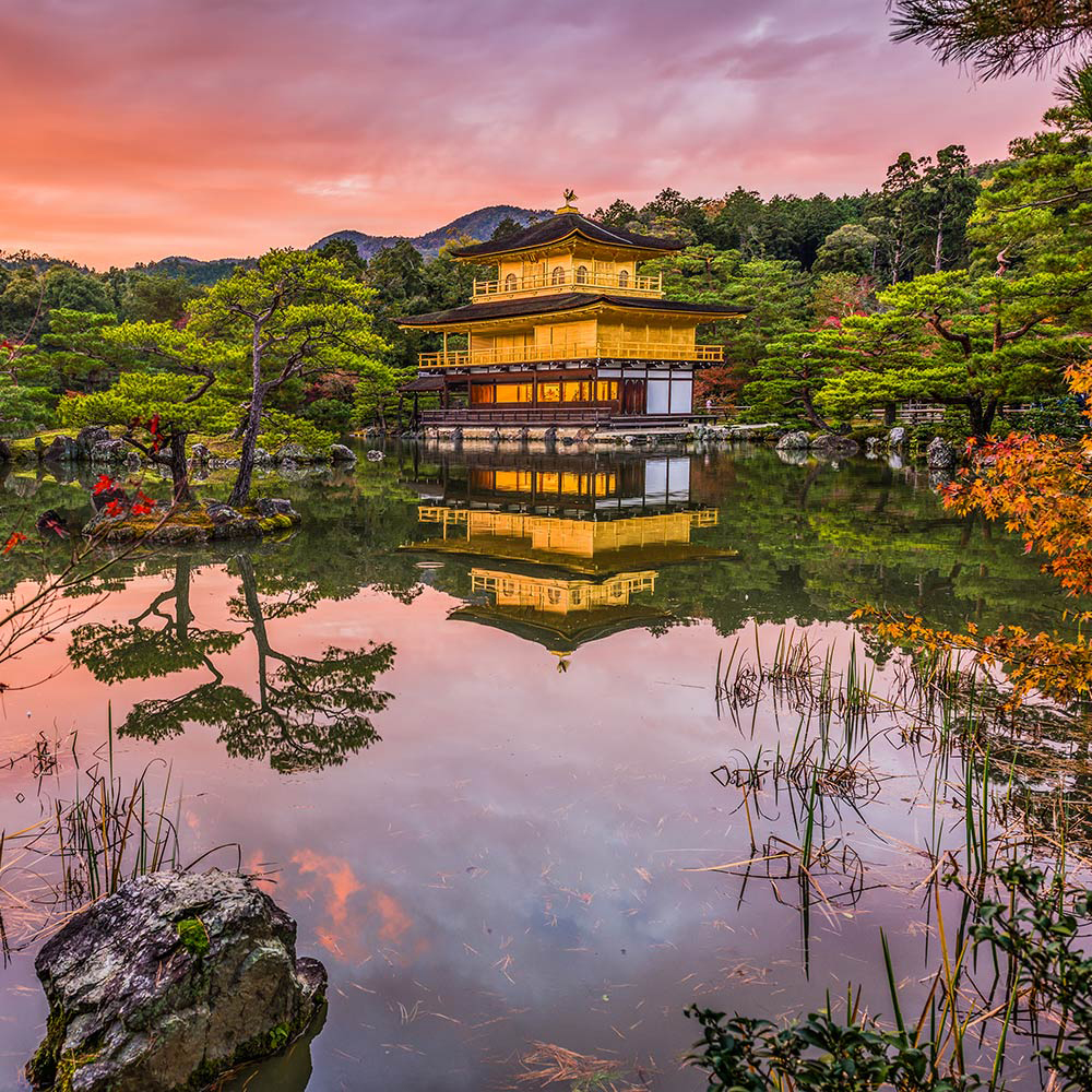 Złoty pawilon w Kyoto