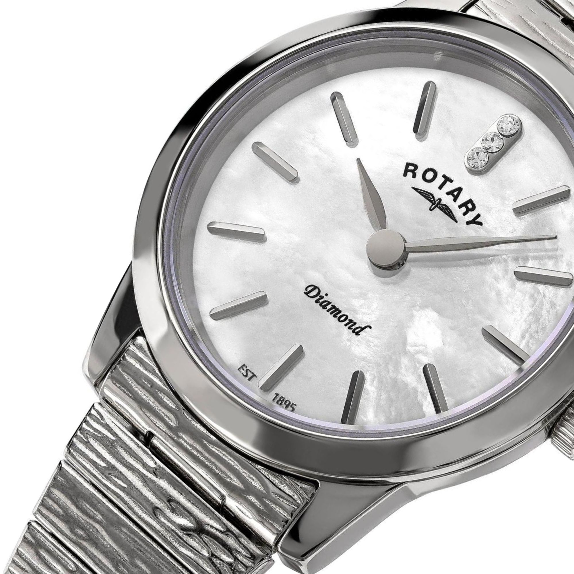 Szkło szafirowe zegarka Rotary Diamond RLB10039/07/D