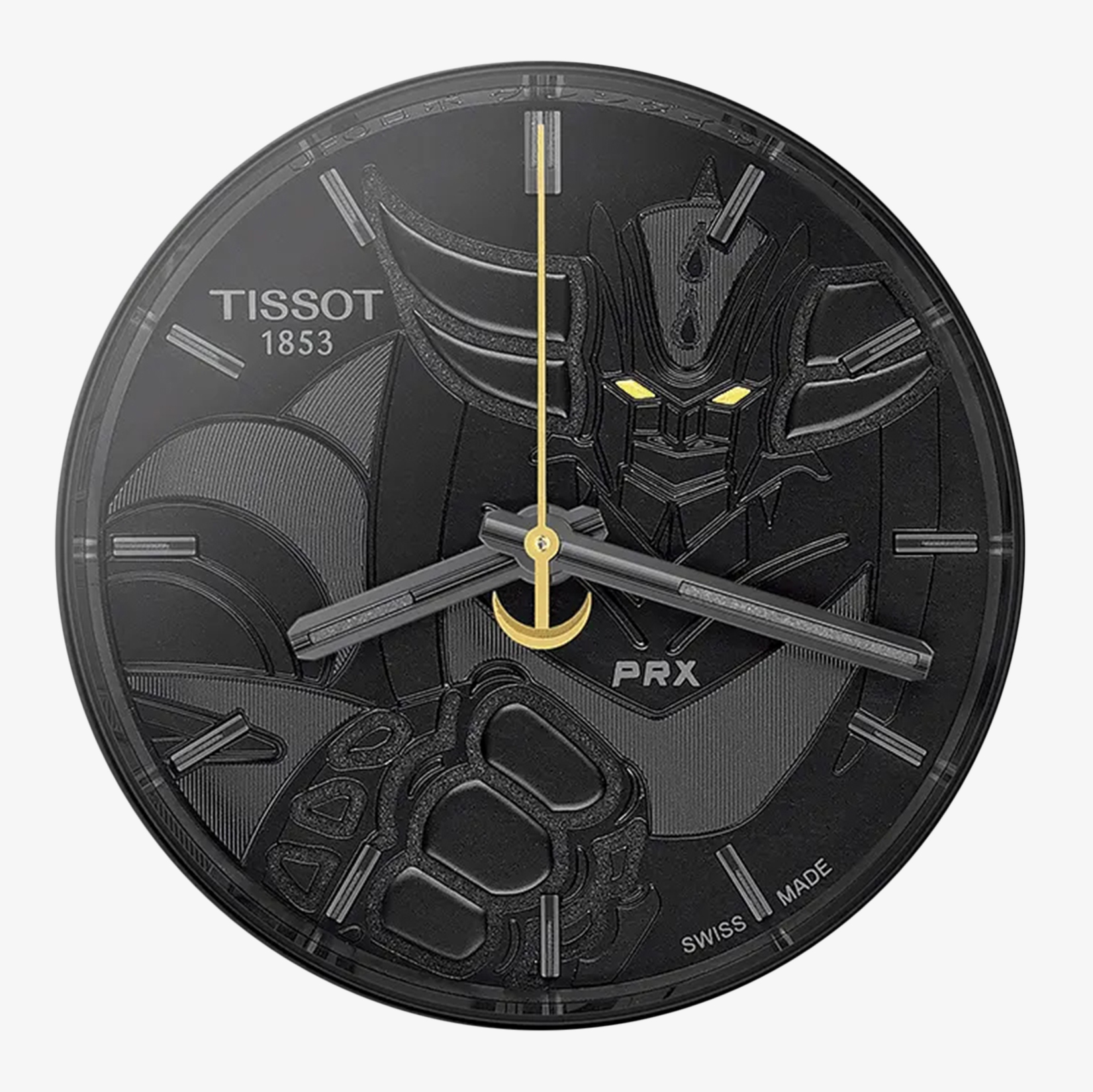Zegarek Tissot PRX UFO Robot Grendizer 50th Anniversary 40mm T137.407.33.051.01 z czarną tarczą