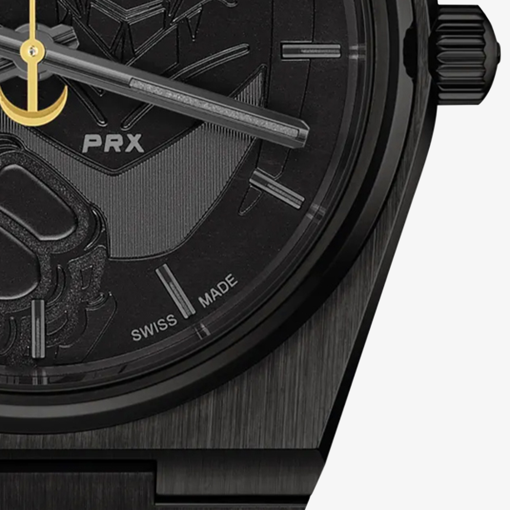 Zegarek Tissot PRX UFO Robot Grendizer 50th Anniversary 40mm z napisem Swiss Made na tarczy