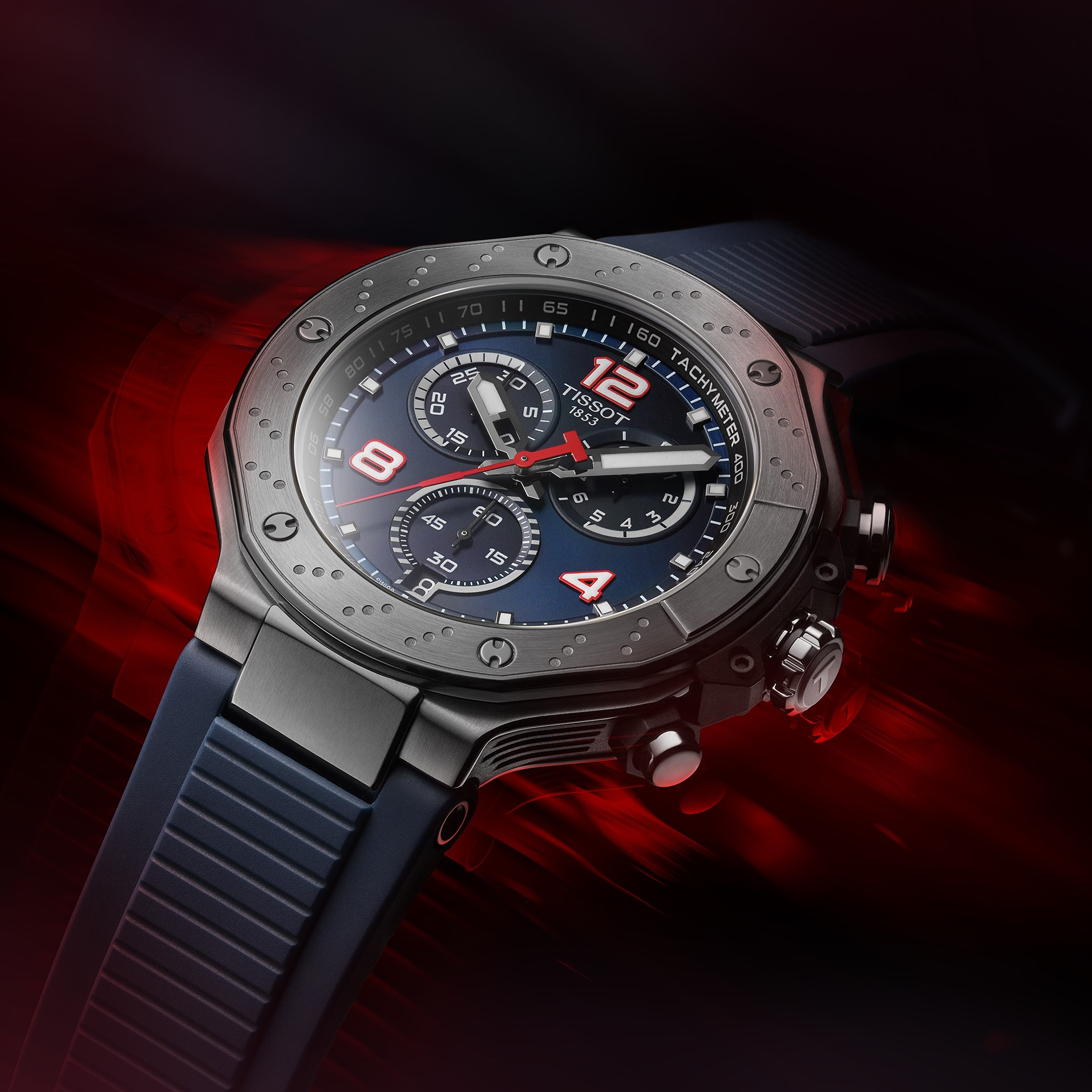 Limitowany zegarek Tissot T-Race MotoGP Chronograph Quartz 2024 Limited Edition T141.417.17.047.00