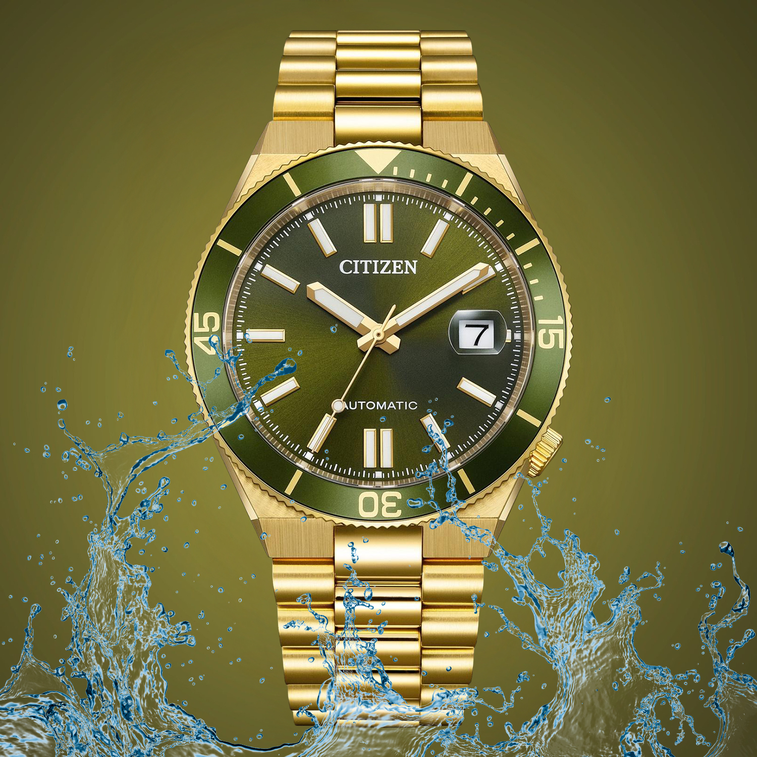 Wodoszczelny zegarek Citizen Tsuyosa Shore Automatic