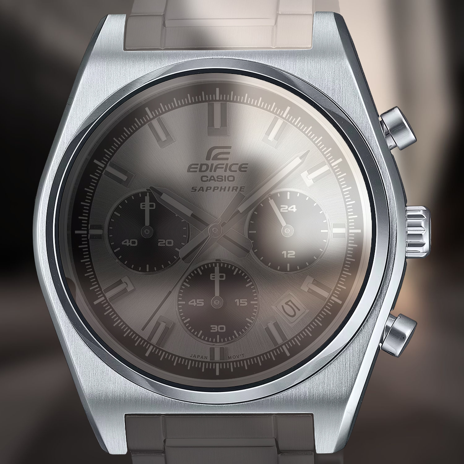 Zegarek EDIFICE Casio Chronograph EFB-730D-7AVUEF koperta ze stali