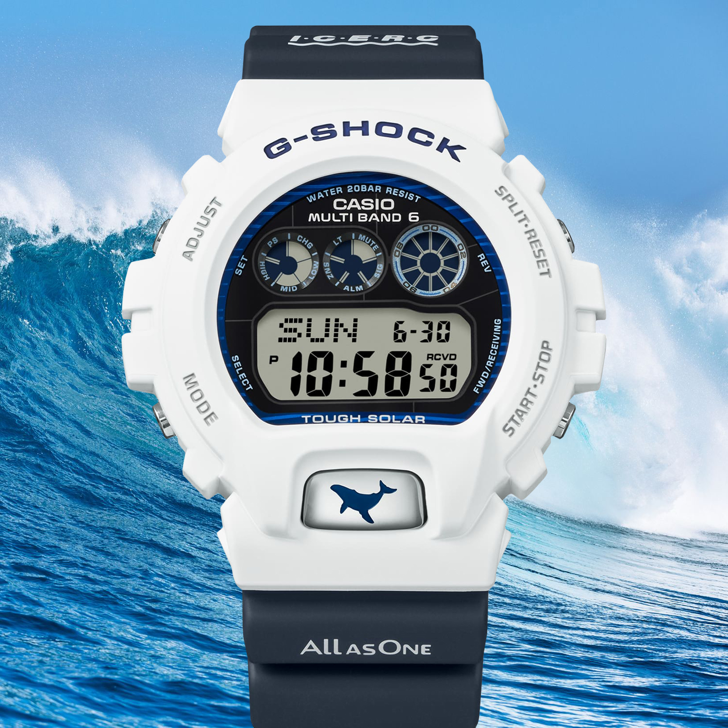  Zegarek G-SHOCK Casio x I.C.E.R.C. Love the Sea and the Earth Special Edition GW-6905K-7AER