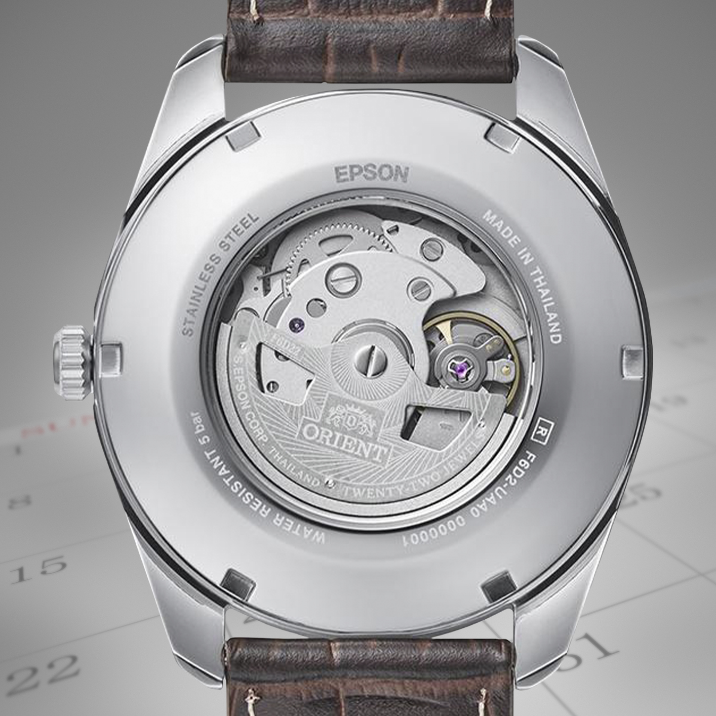 Mechanizm Zegarka Orient Contemporary MultiYear Calendar Poland RA-BA0008E3YBA012J0