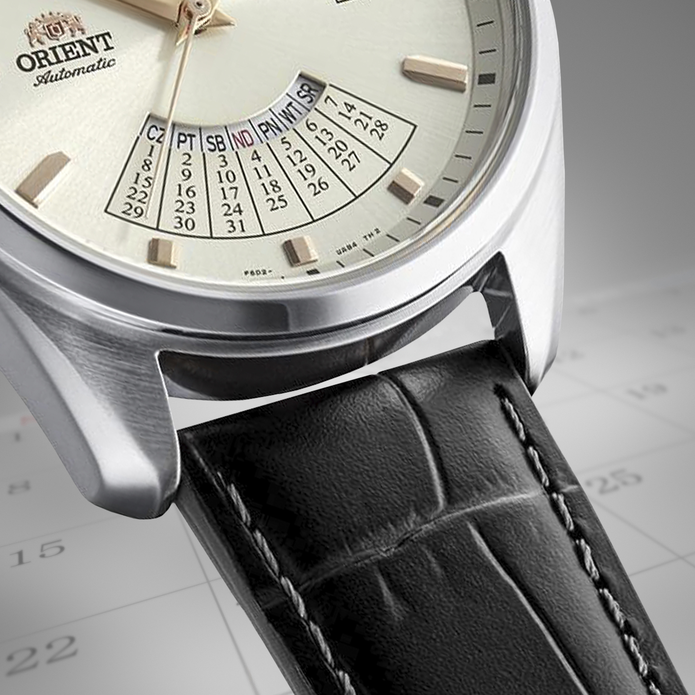 Pasek zegarka Orient Contemporary MultiYear Calendar Poland RA-BA0009S3YBA012J0
