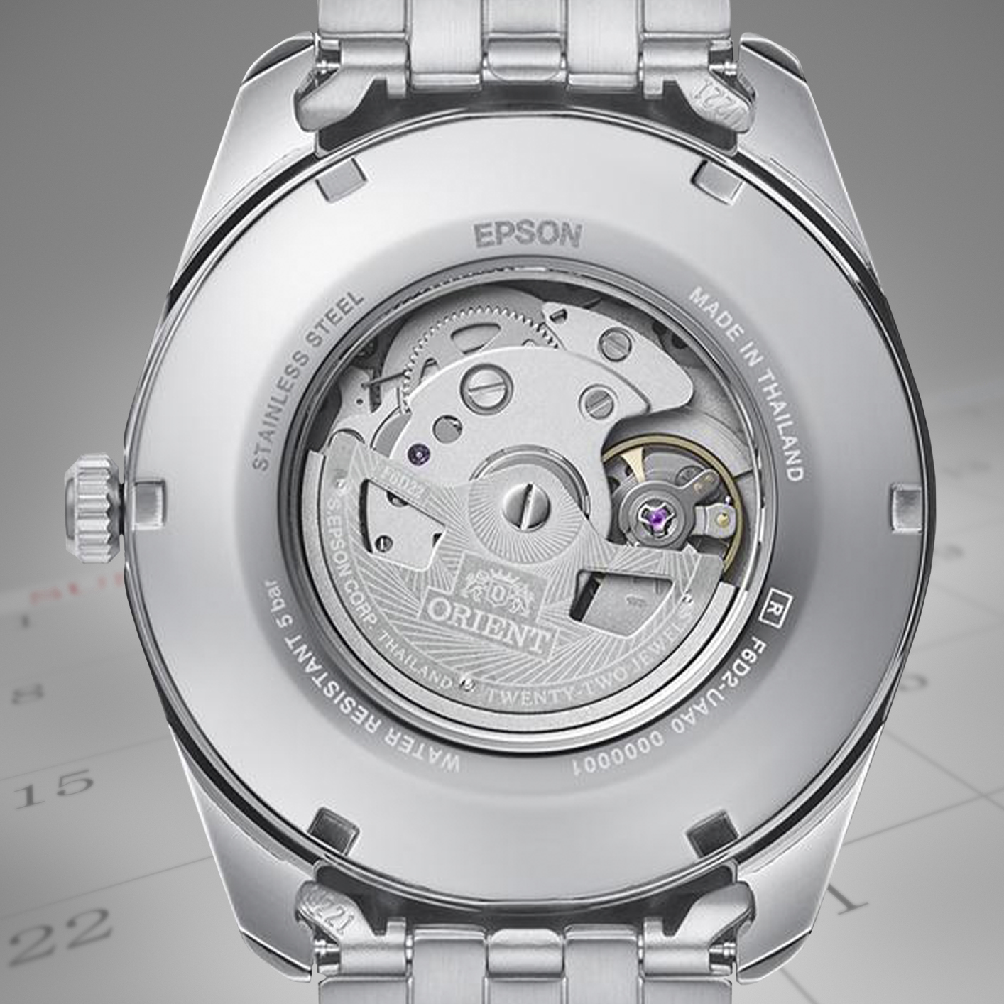 Mechanizm Zegarka Orient Contemporary MultiYear Calendar Poland RA-BA0009S3YBR221J0