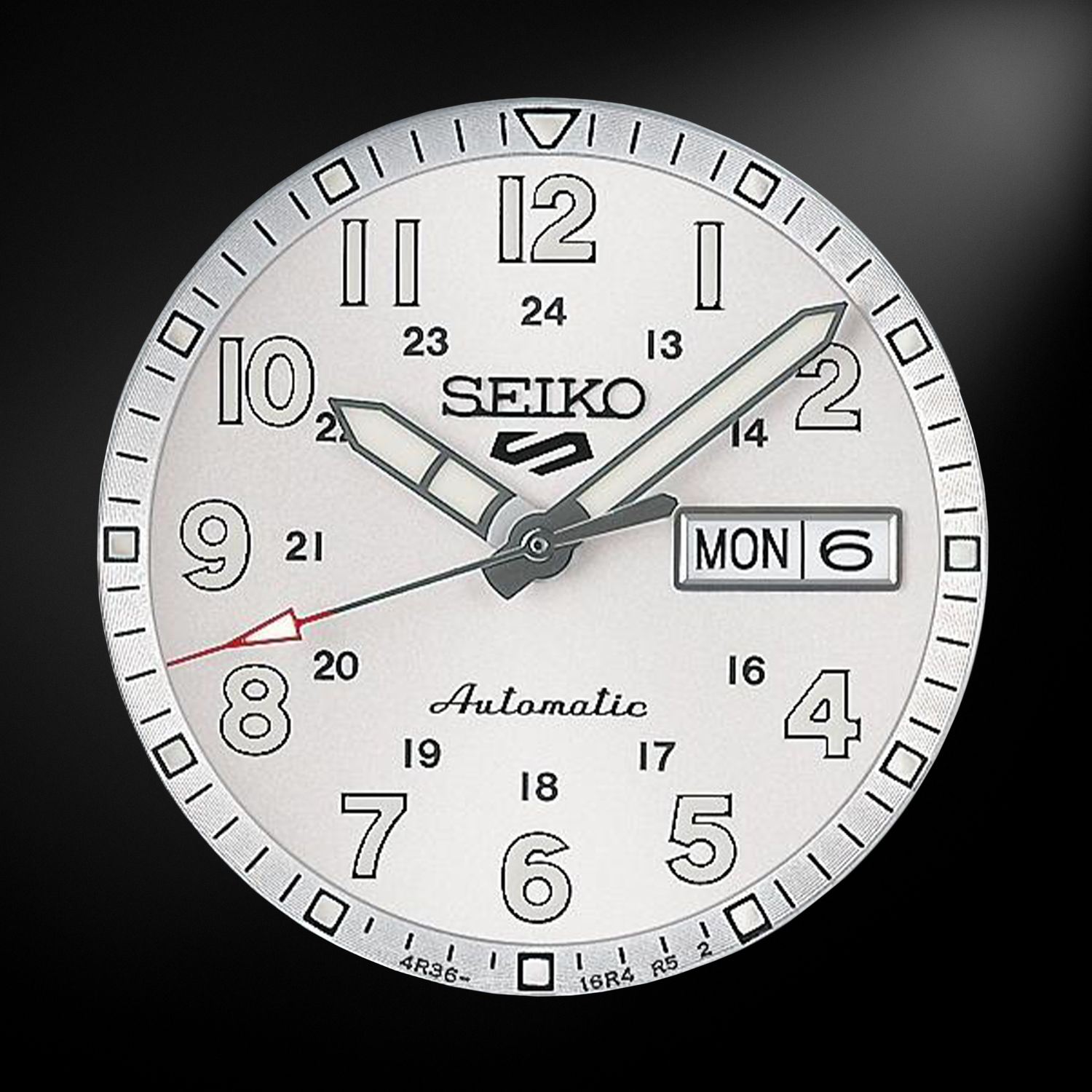 Zegarek Seiko 5 Sports Automatic Field HDB007K1 z białą tarczą