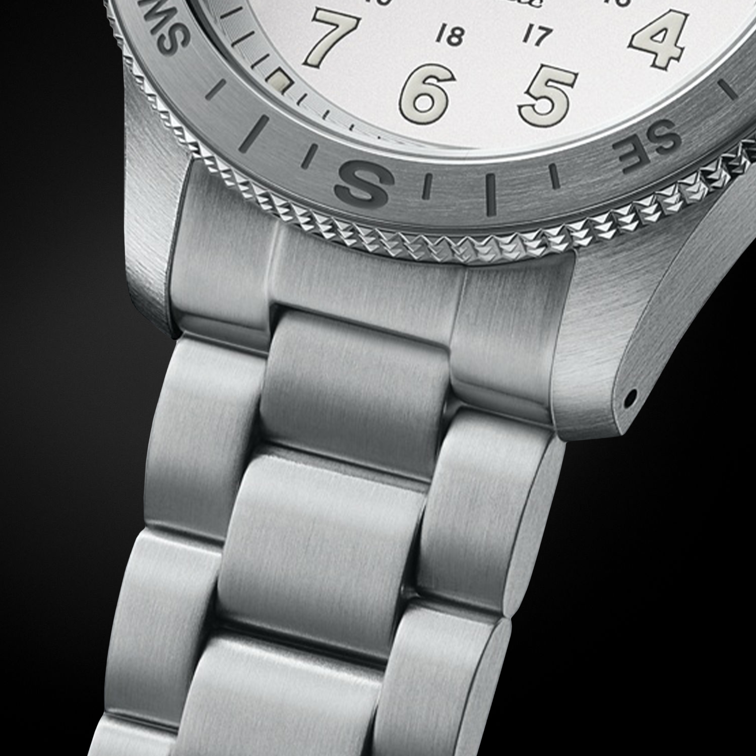 Stalowa bransoleta Seiko 5 Sports Automatic Field HDB007K1