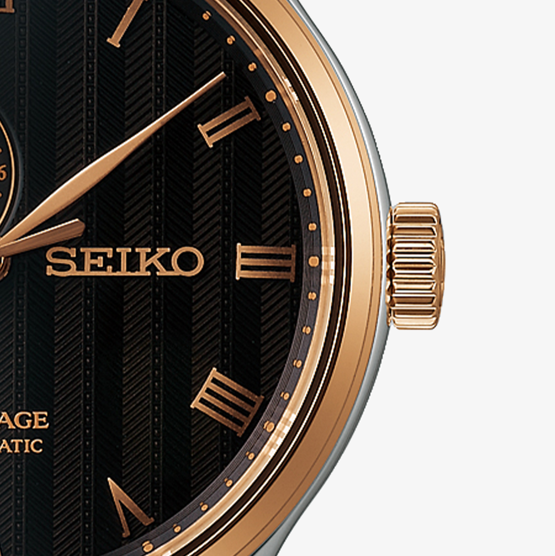 Powłoka PVD na zegarku Seiko