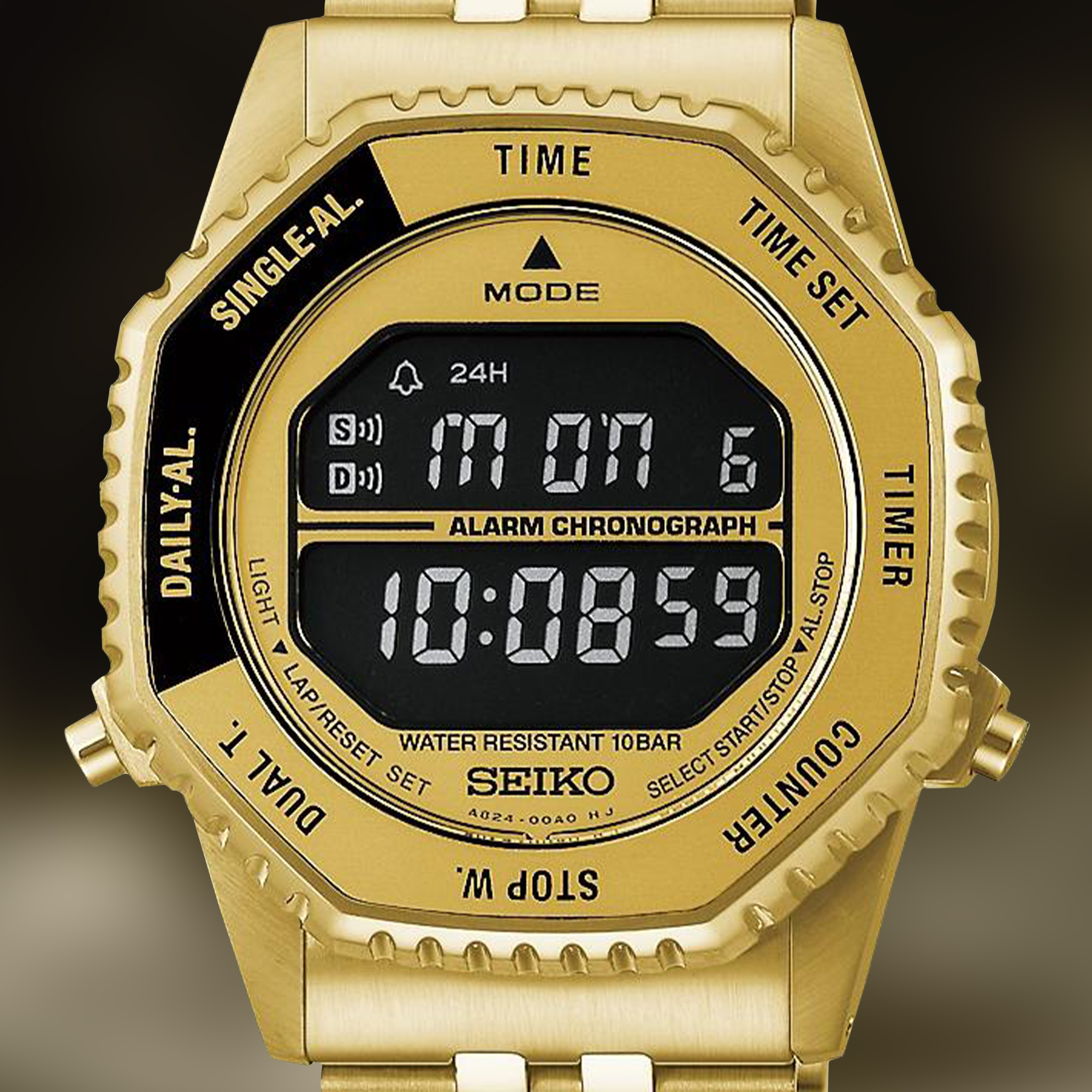 Zegarek Seiko Rotocall Selection S Series Digital Quartz HFL003P1 na prezent