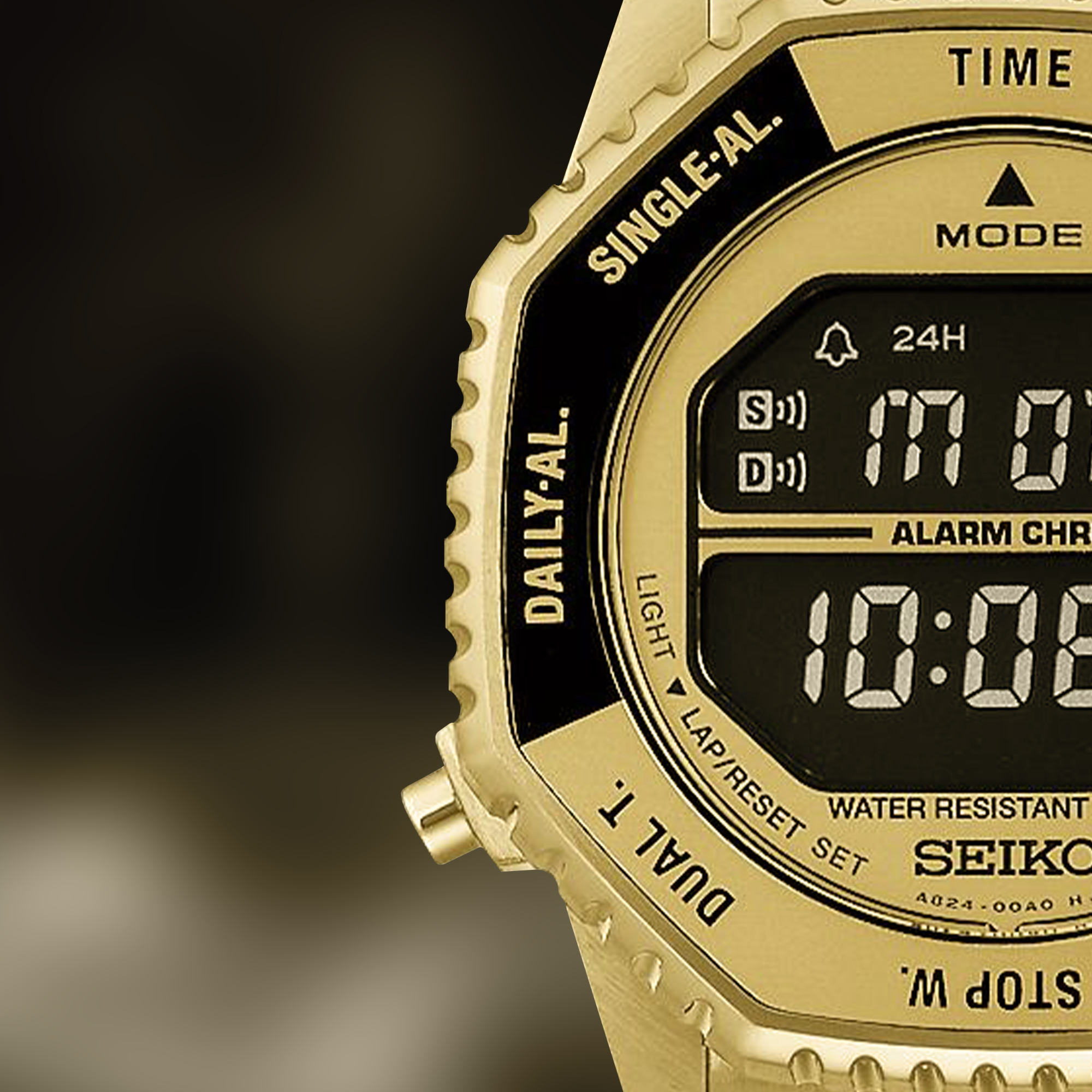 Zegarek Seiko Rotocall Selection S Series Digital Quartz HFL003P1 z alarmem